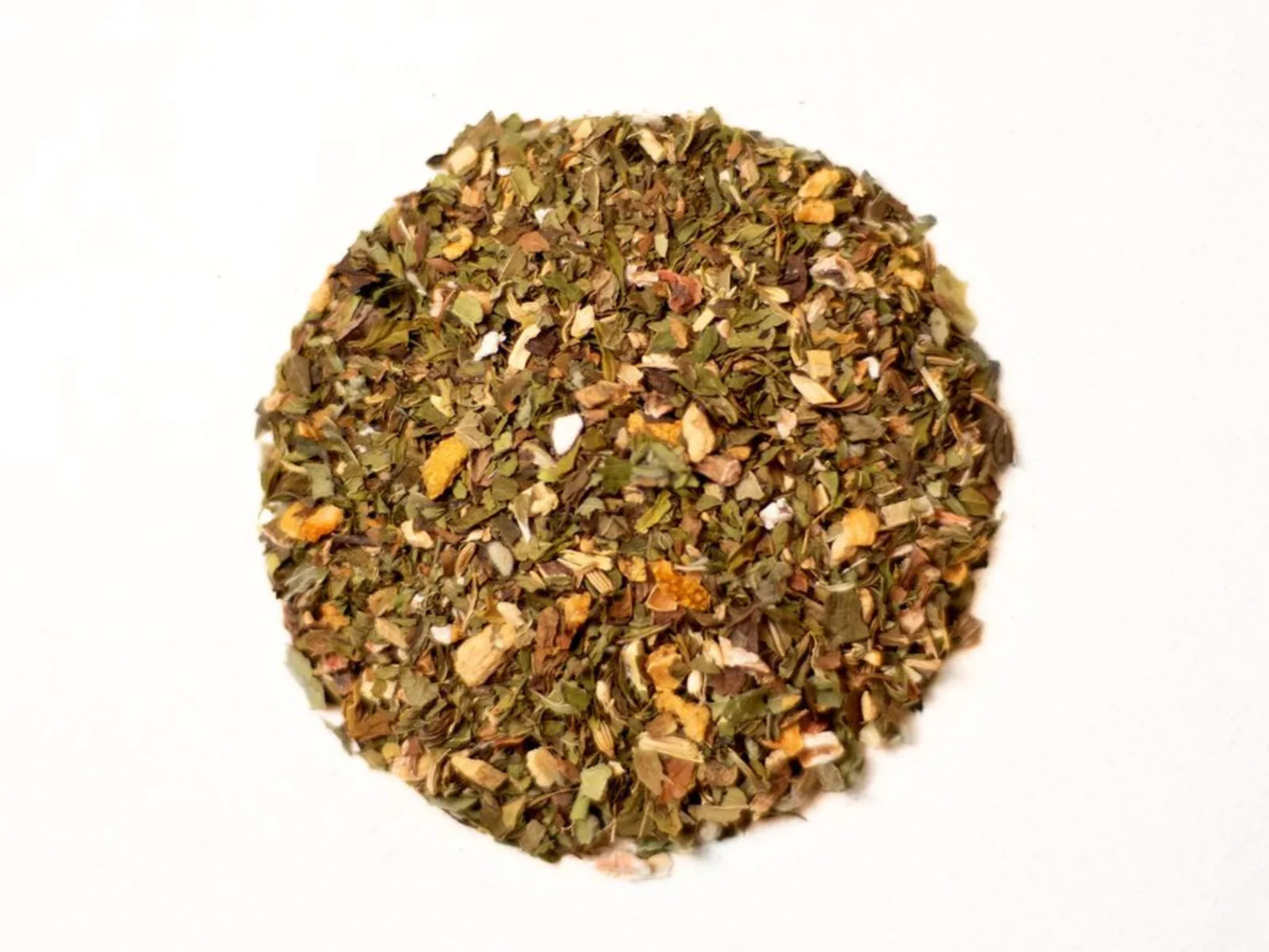 Happy Tummy organic peppermint and ginger loose leaf herbal tea blend, Mindfoodness Tea Davenport FL