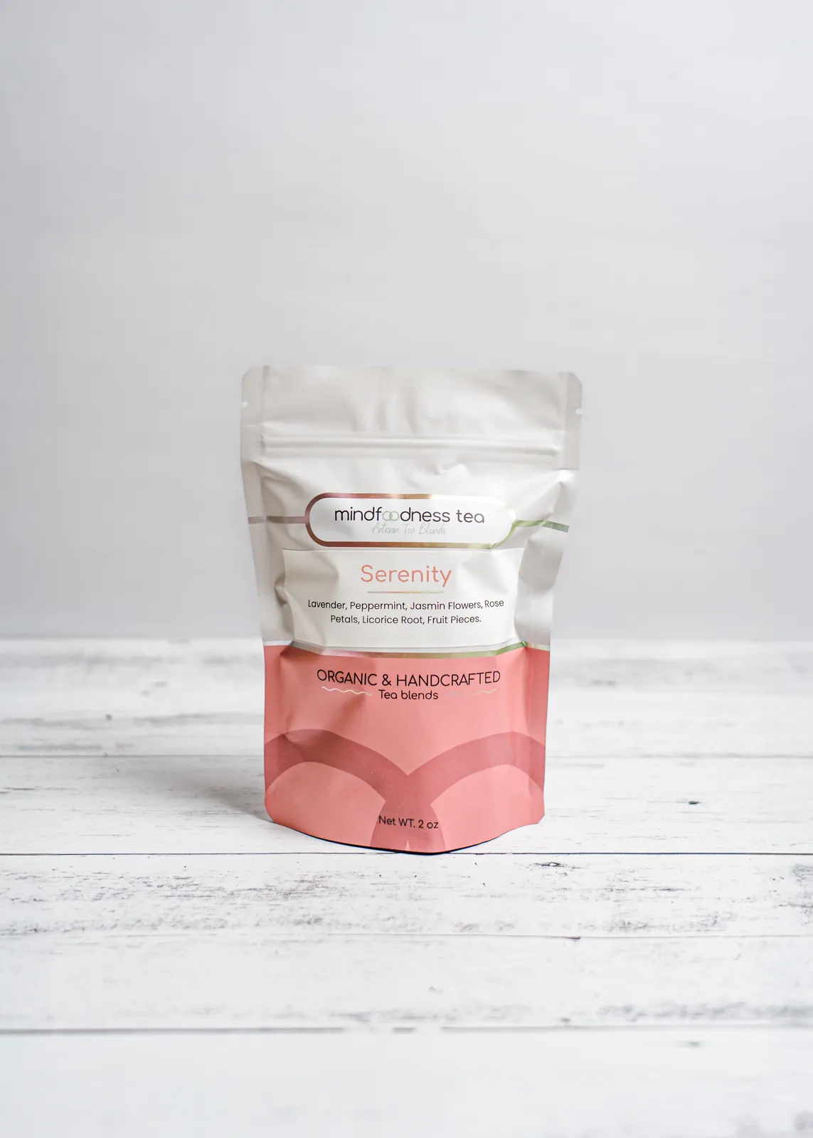 Serenity Tea pouch in pink Serenity Tea pouch in pink
